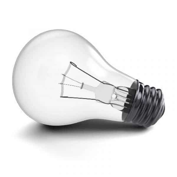 Clear incandescent light bulb - Image 3