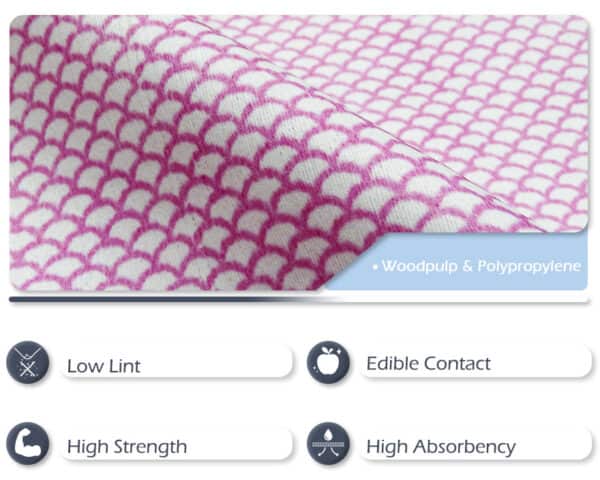 Woodpulp Printing Spunlace Fabric - Image 2