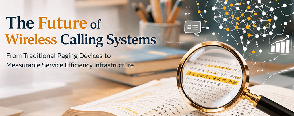 The Future of Wireless Calling Systems: From Traditional Paging Devices to Measurable Service Efficiency Infrastructure